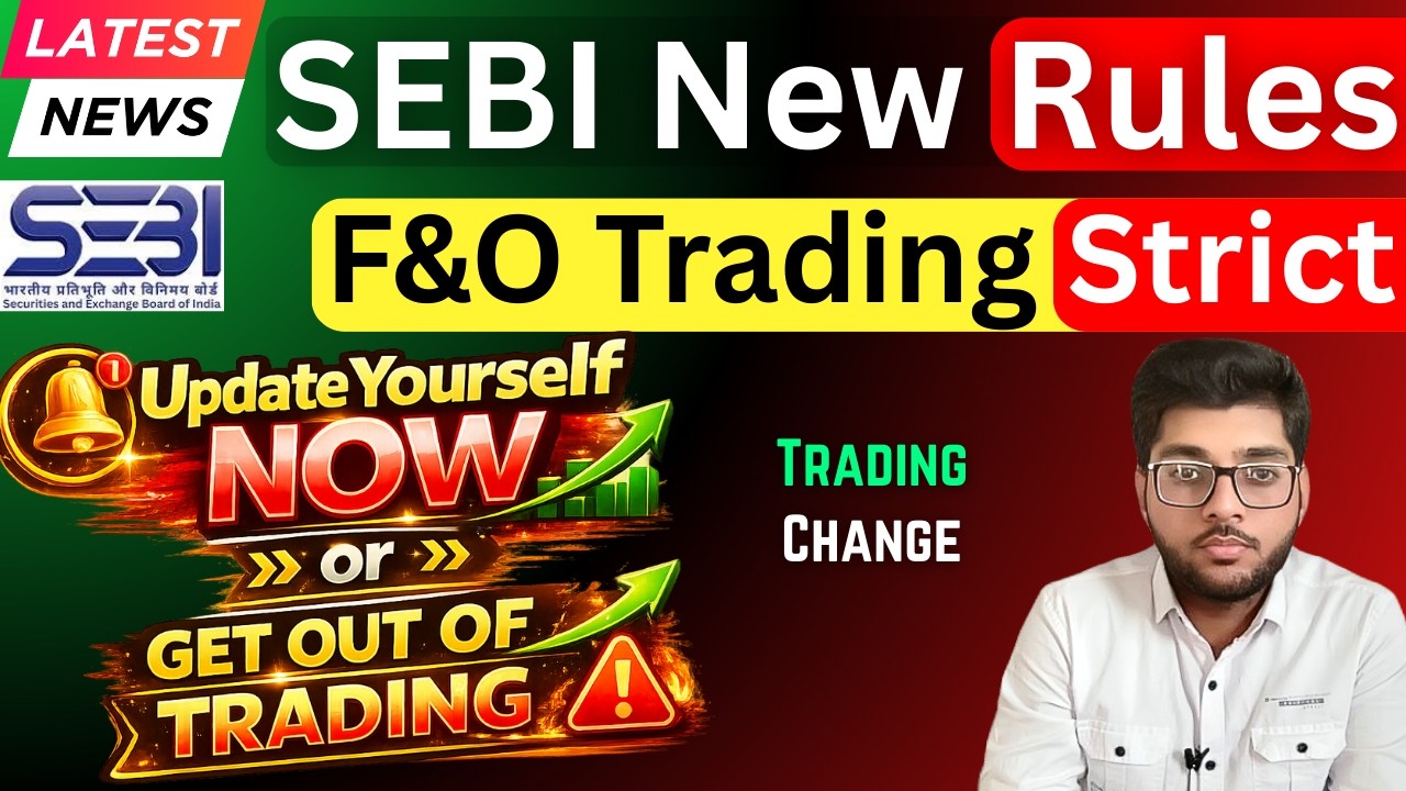 SEBI New Rules For F&O Trading 2026 🔥 Margin, Position Limit, Index Options Risk