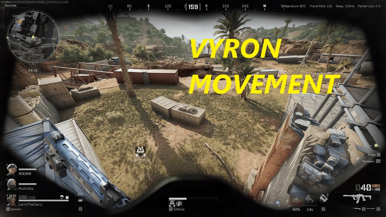 Showing Off Why Vyron Is The Best Movement Operator | Delta Force Operations