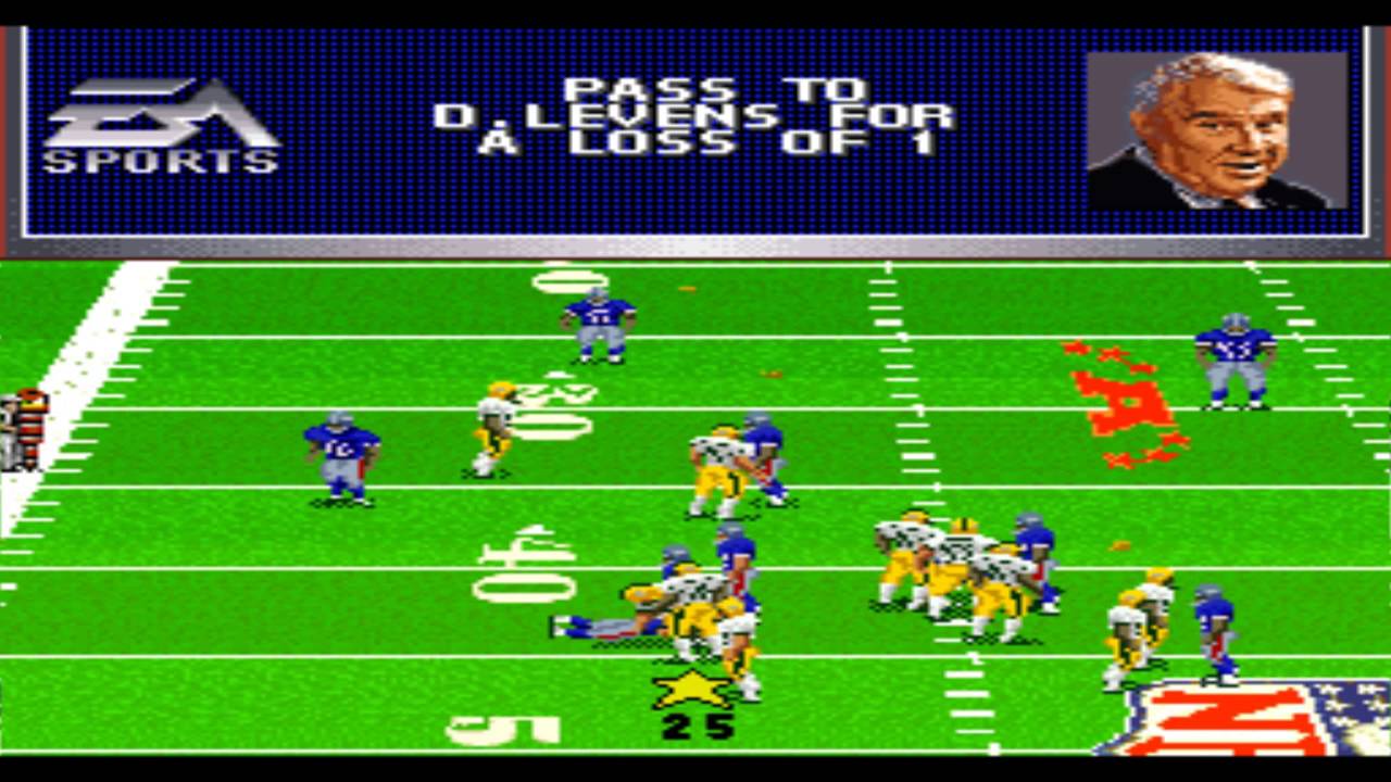 Madden NFL '97 SNES Gameplay HD