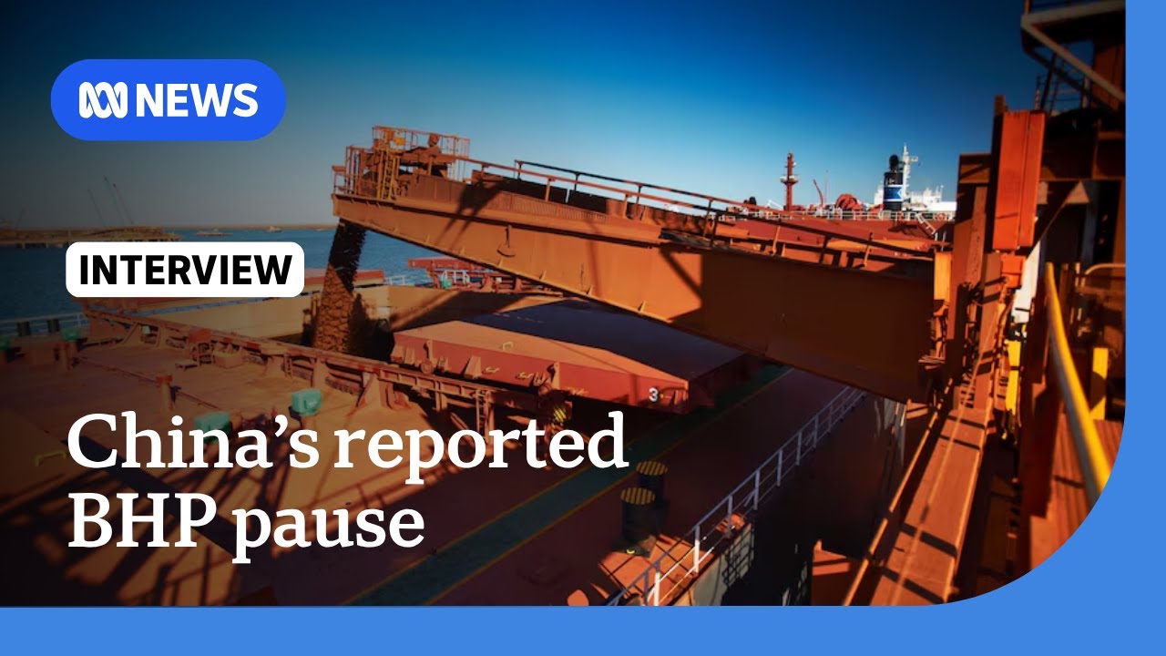 BHP shares slip after China ban reports | The World | ABC NEWS