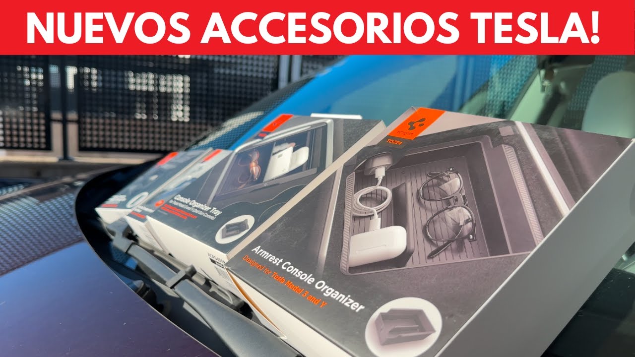 🔴 Accesorios Spigen para Tesla Model 3 y Model Y! 🎄