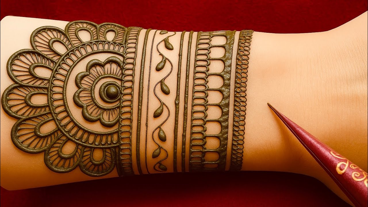 Back Side Mehndi Design Easy | Eid Special Mehndi Design | Mehndi Design Back Hand | Mehandi