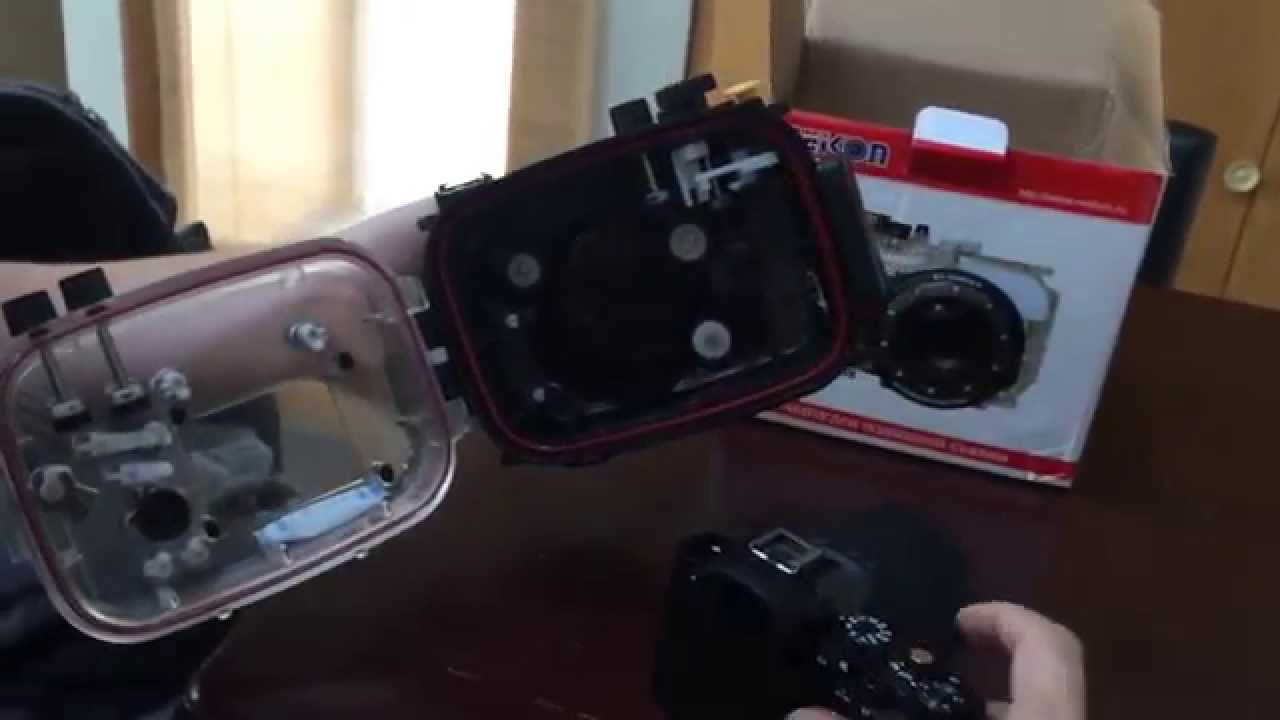 Meikon underwater housing for sony A7
