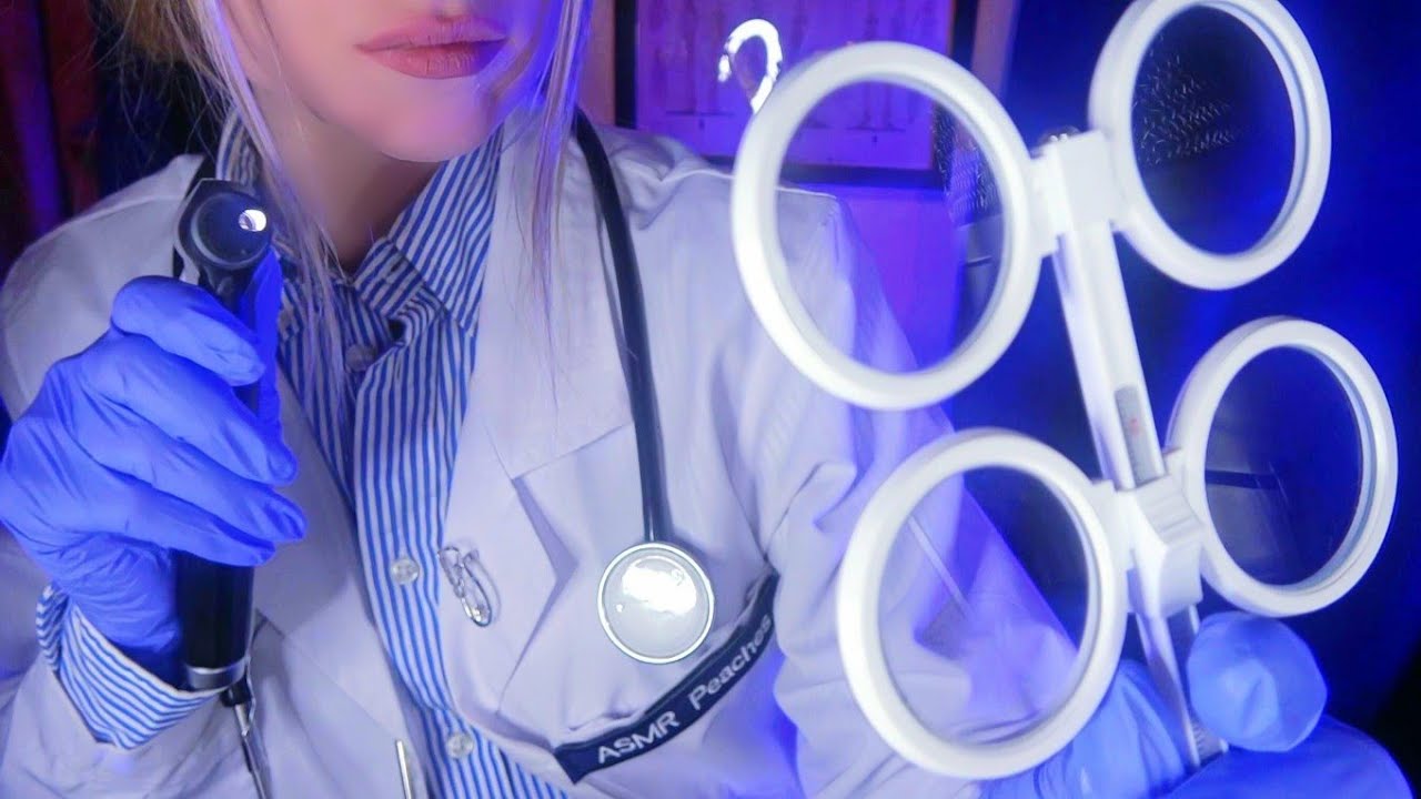 ASMR Cranial Nerve Exam for Sleep