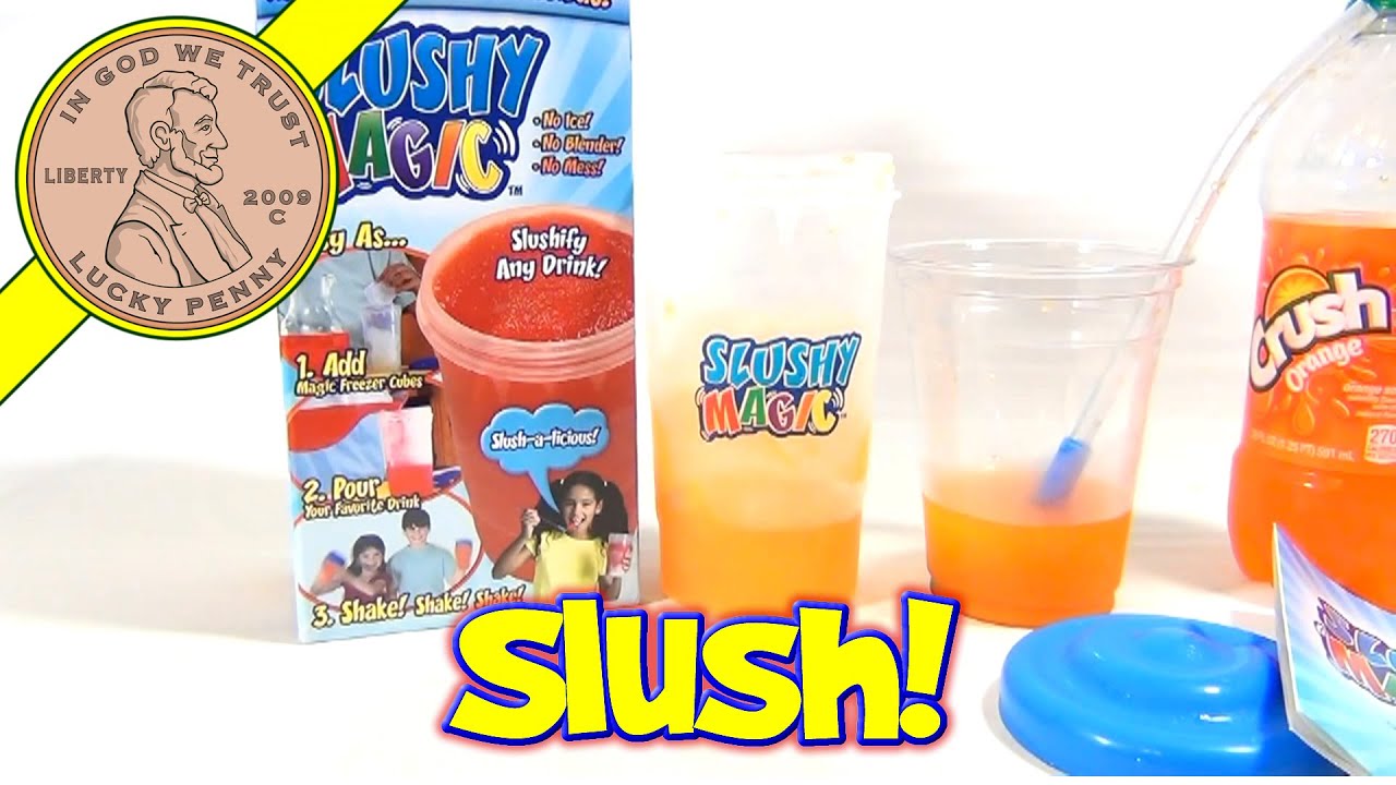 Slushy Magic, As Seen On TV - Slushify Any Drink & Make Slushies In Seconds!