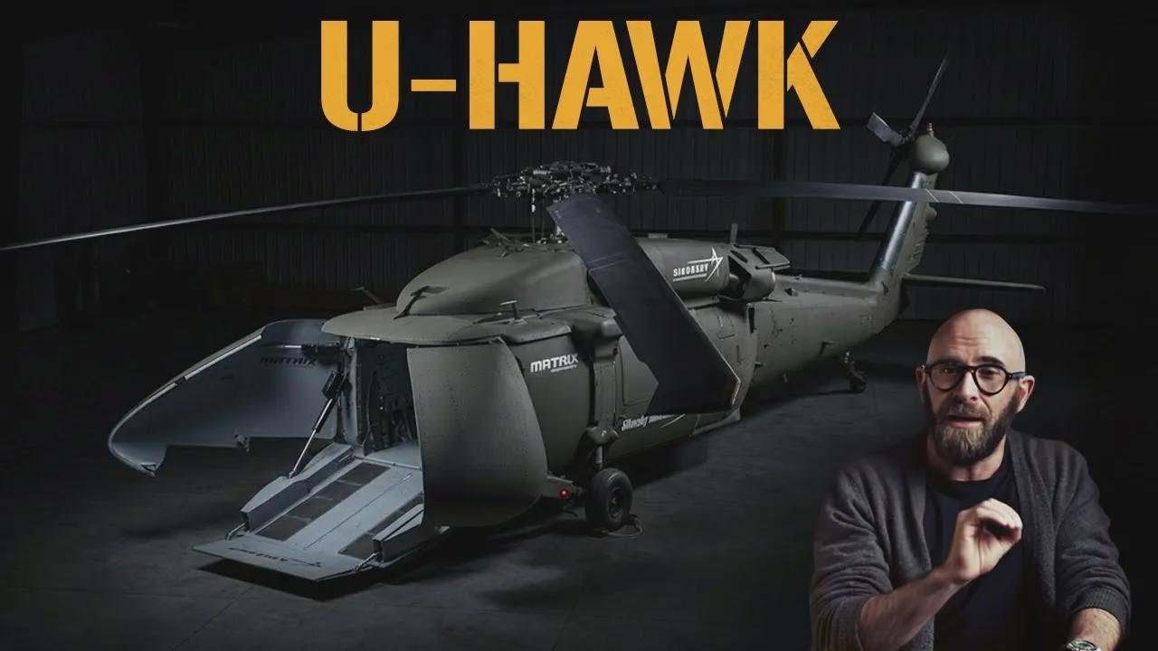 U-Hawk: El nuevo helicóptero autónomo de Lockheed Martin