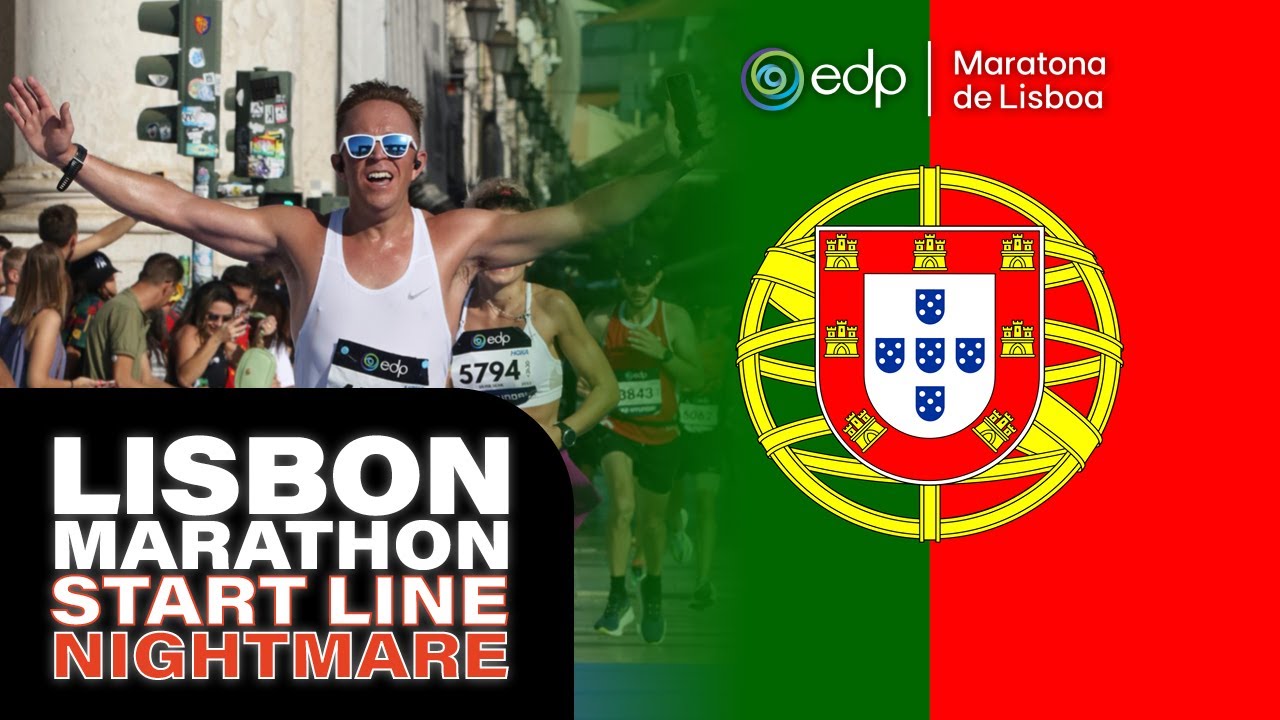 Lisbon Marathon 2023 Race Vlog | My Start line NIGHTMARE