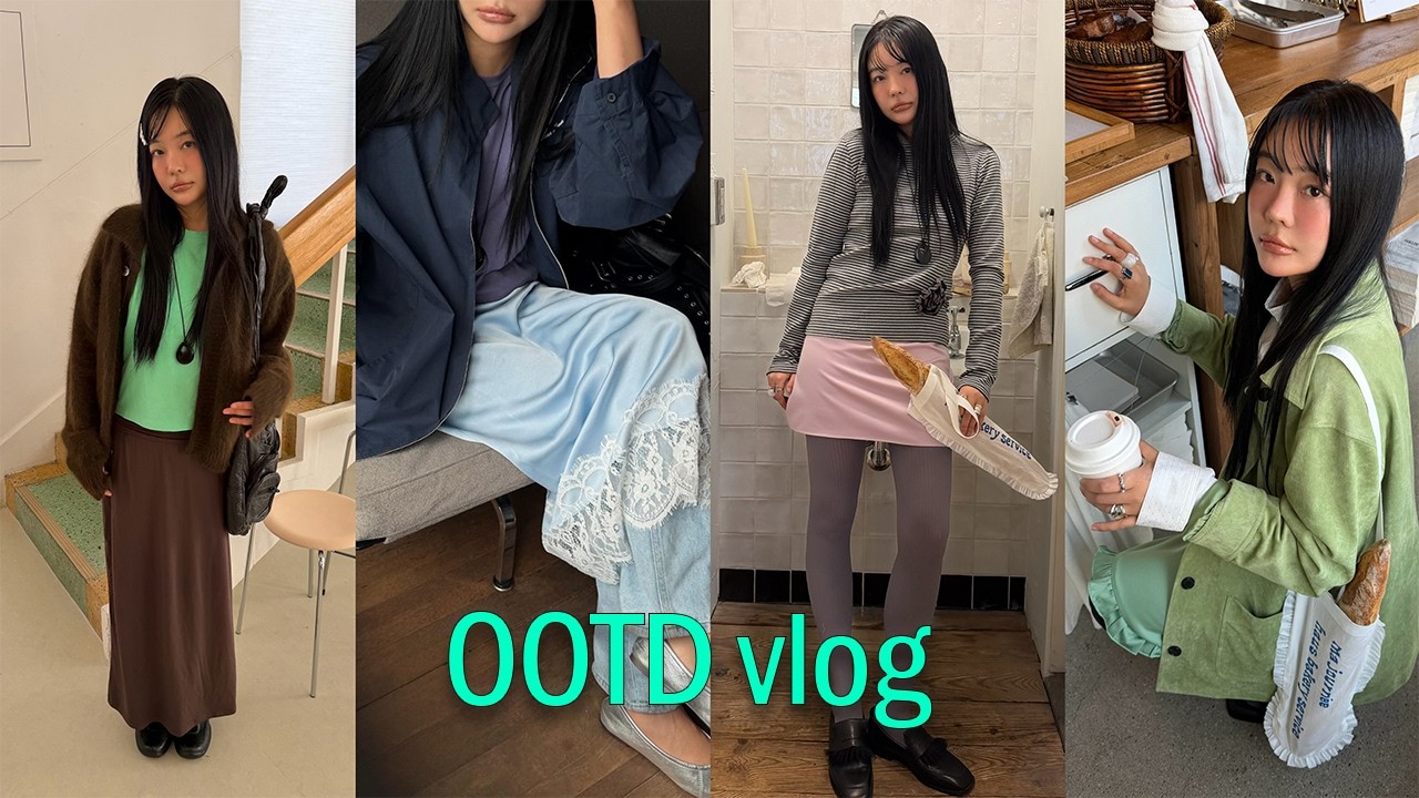 ootd vlog 초봄 데일리룩☘︎ 마조네 팝업, 낫띵리튼 쇼룸, ZARA 추천템ㅣ후암동 카페 투어, 한남 타크, 프리츠한센ㅣ일상 브이로그✻