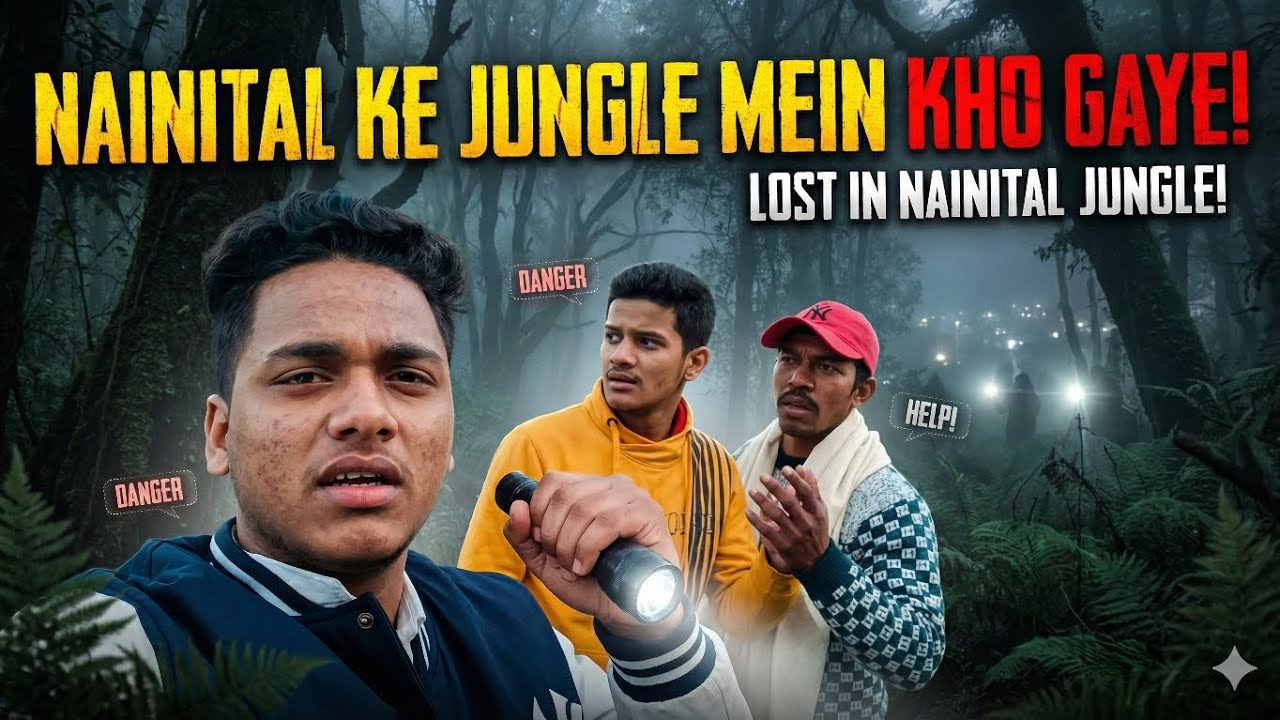 Day - 12 Daily Vlog Nainital ke Jungle mein Kho Gaye #viral #trending #video #nanital #