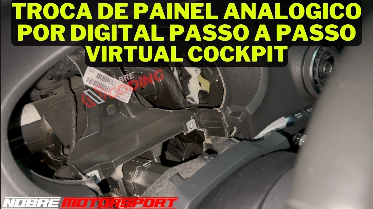 INSTALAÇÃO DO PAINEL DIGITAL NO AUDI A3 S3