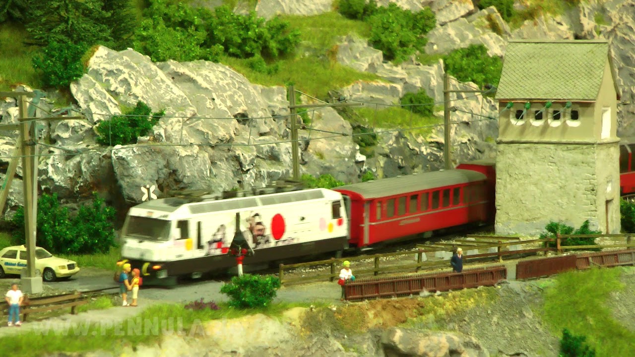 Die wunderbare Miniaturwelt der BEMO Modelleisenbahn - Vier faszinierende Schauanlagen in Spur H0m