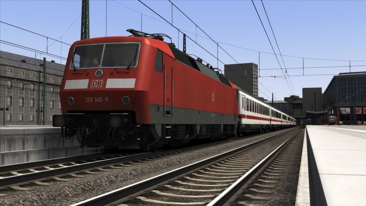TRAIN SIMULATOR 2014 | BR DB 120 Exp. Line Virtual Railroads | Munich to Garmisch #22#
