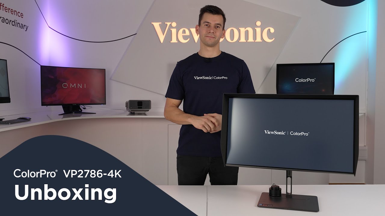 ViewSonic ColorPro VP2786-4K Professional Monitor | Official Unboxing