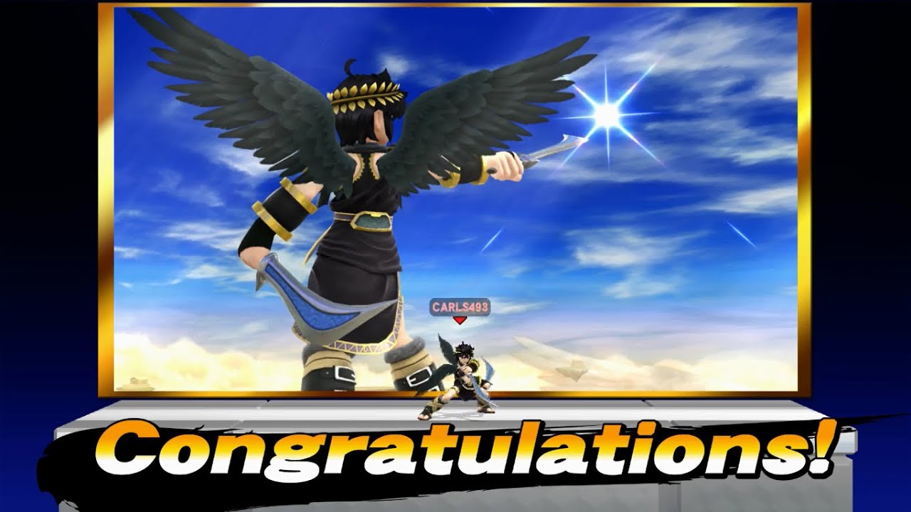Super Smash Bros. for Wii U: Classic Mode Intensity 9.0 (Dark Pit)