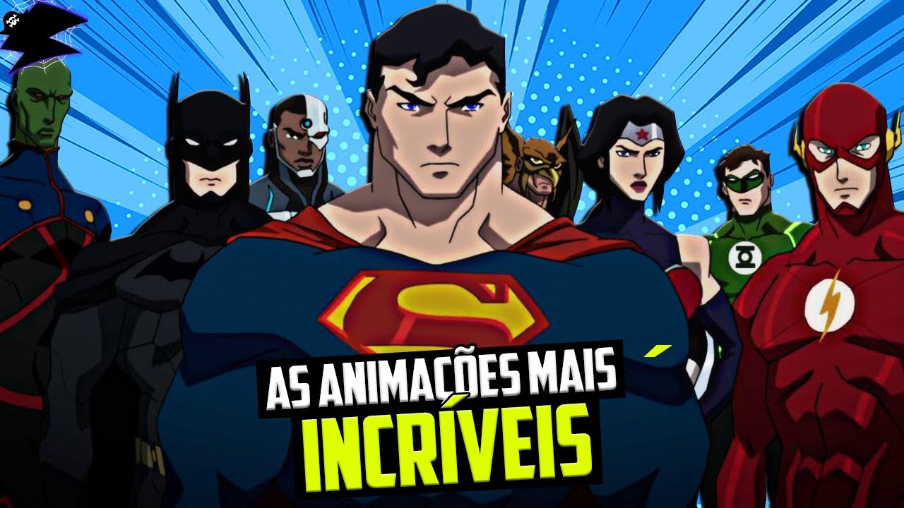 AS MELHORES ANIMAÇÕES DA DC 👌❤️