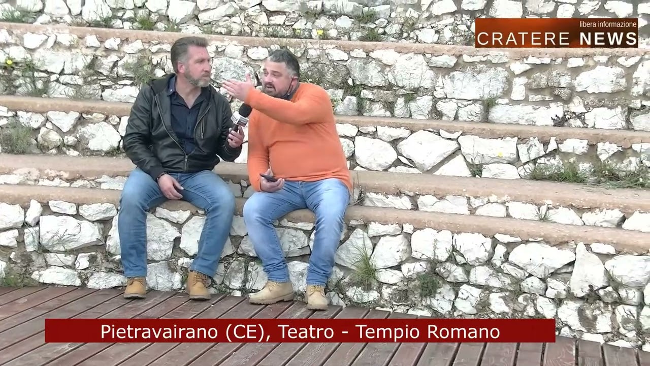 Pietravairano CE, Teatro   Tempio Romano