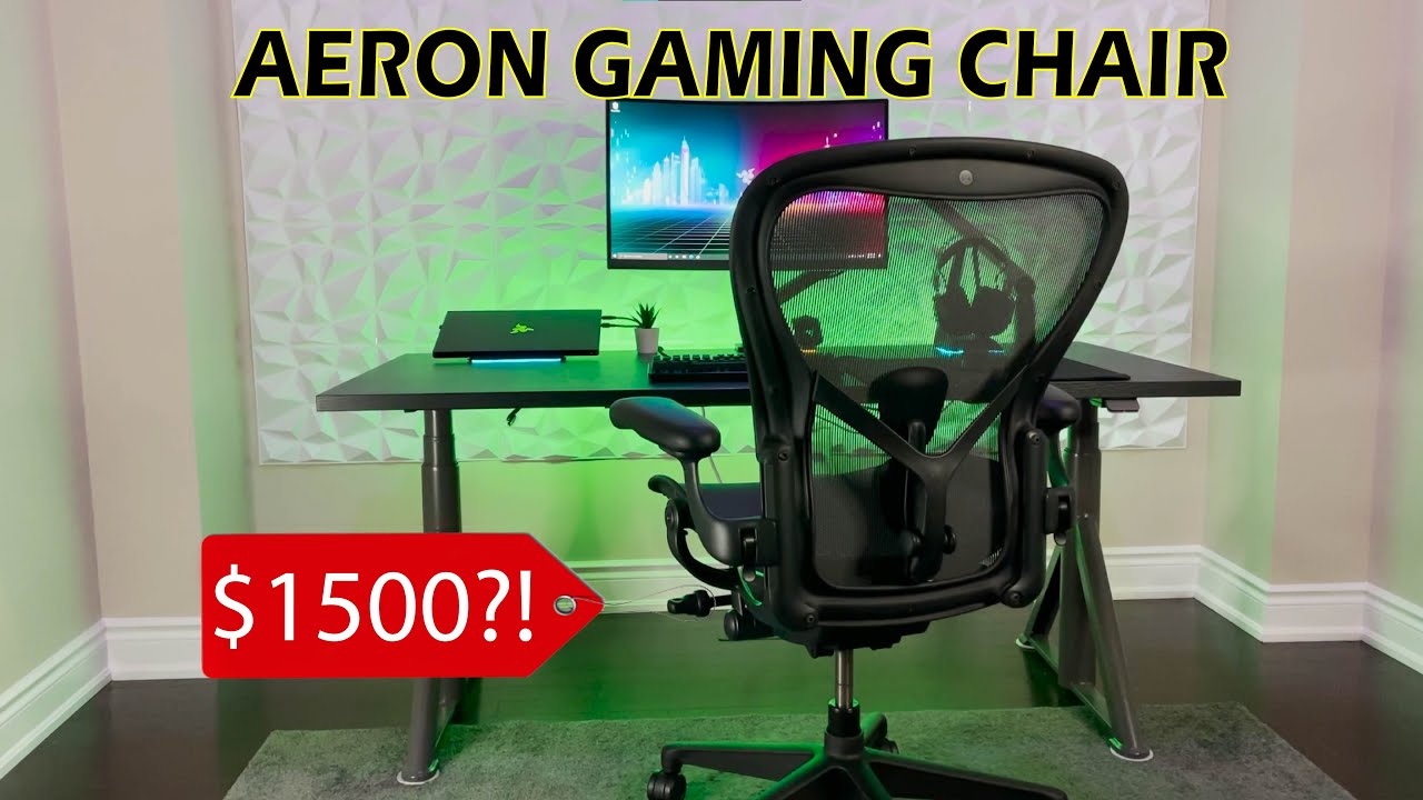 Обзор игрового кресла Herman Miller Aeron Chair Gaming Edition — существует только одно культовое...