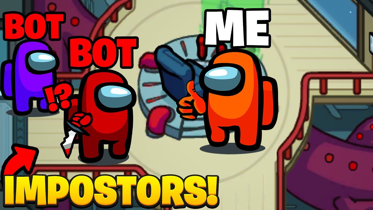 Among Us BUT I CAN SEE THE IMPOSTORS.. (very dumb)