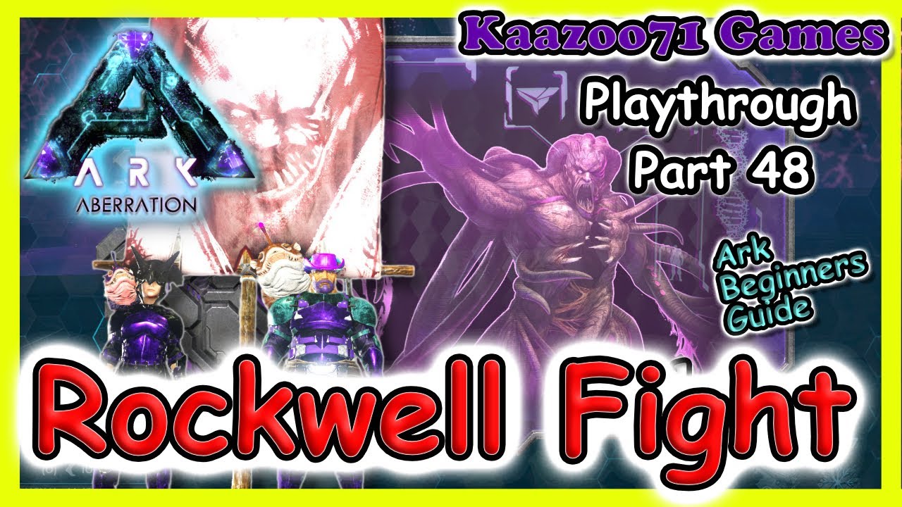 Rockwell Boss Fight Aberration Ark 💥 - EP 48