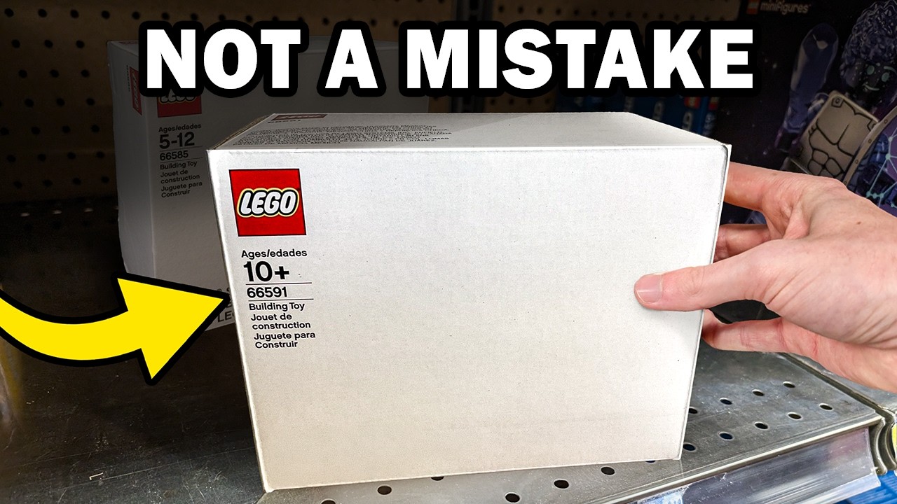 Новая упаковка LEGO...