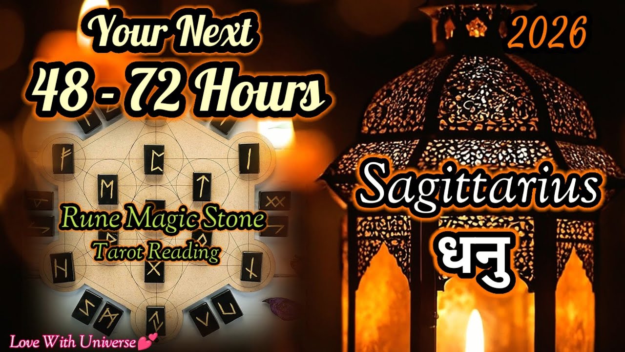धनु राशि (Sagittarius)🔸️Next 48 - 72 HOURS 🎲 WHAT'S COMING 🪄TAROT READING #sagittarius #dhanurashi 