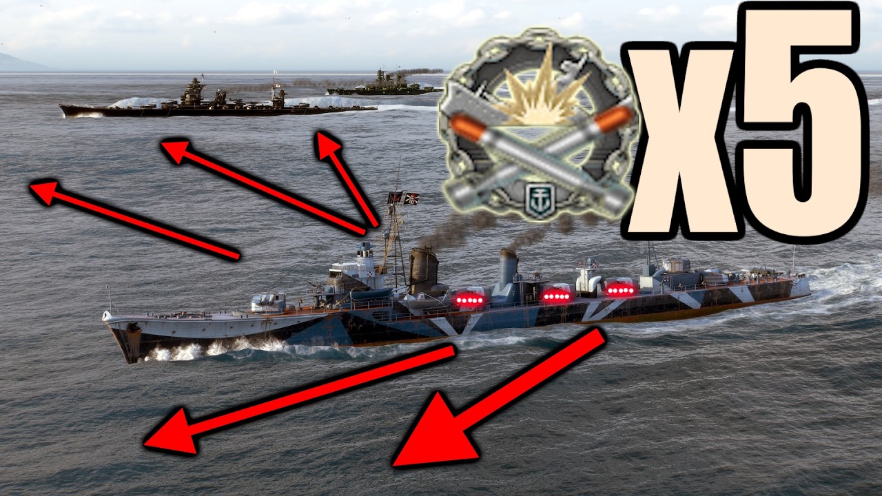 INSANE POWER of Shimakazes F3 Torpedos