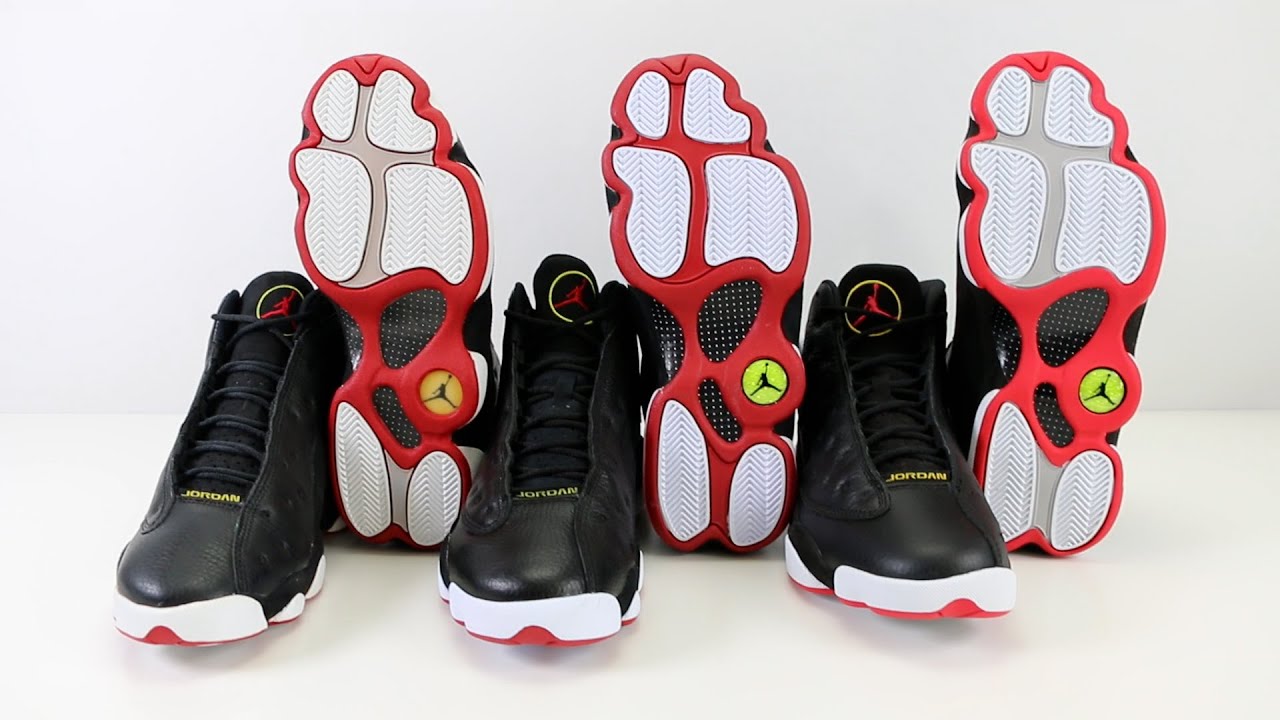 A Review and Comparison of The Air Jordan 13 All-Star/Playoff (OG vs 2011 vs 2023)