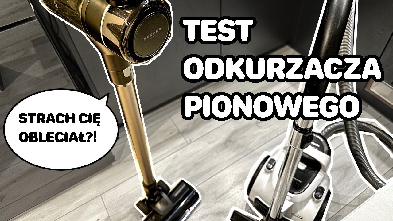 Test odkurzacza pionowego Mozano Handy Pro | Czy zastąpi tradycyjny odkurzacz? | Unboxing