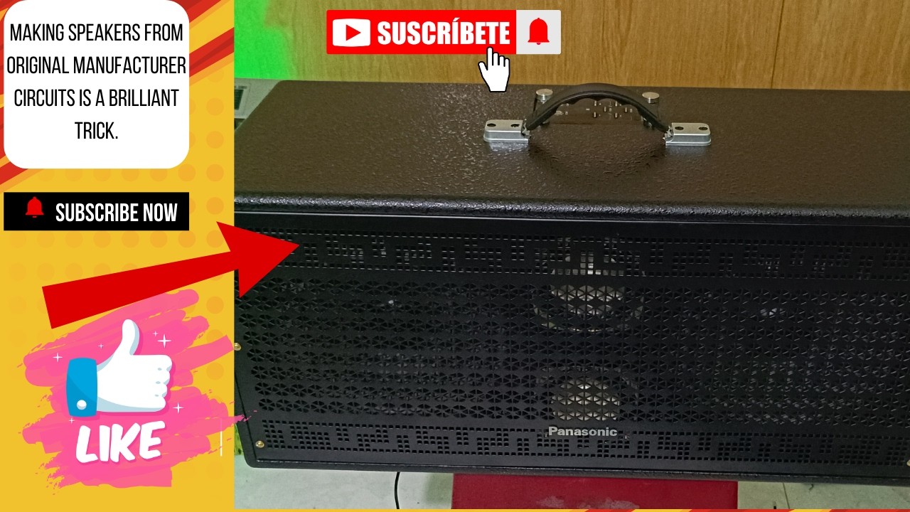 @Make speakers from the manufacturer's original casing.