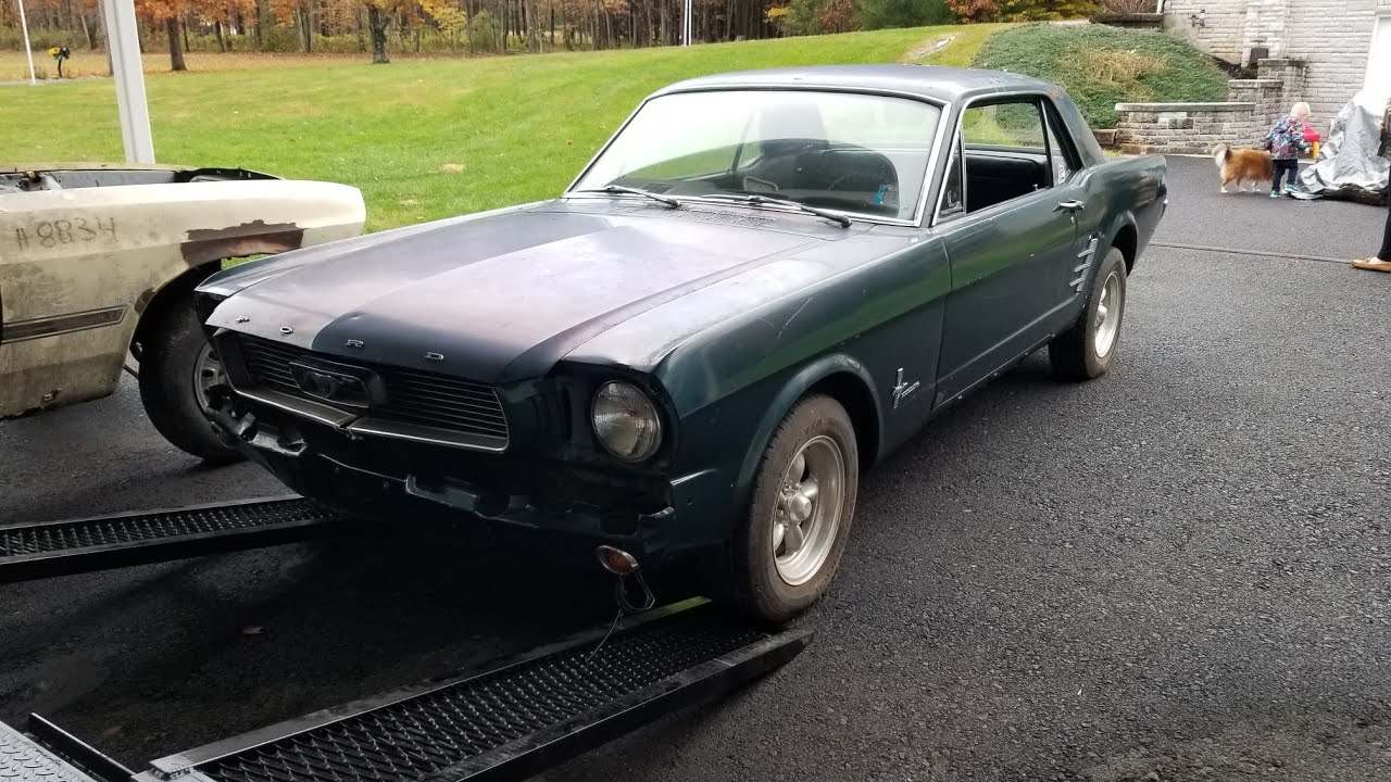 Я купил Mustang Coupe 1966 года для повседневной езды!!