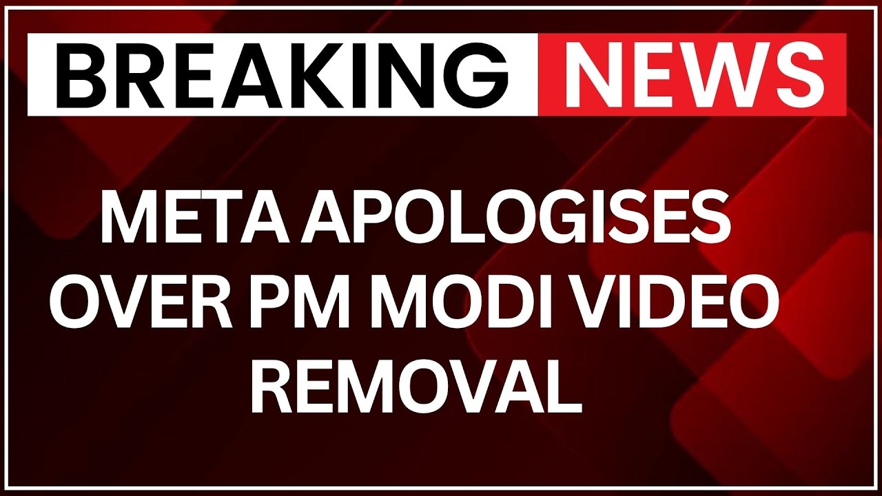 PM Modi Facebook Video Removed: Meta Apologises, Govt May Summon Officials | NewsX