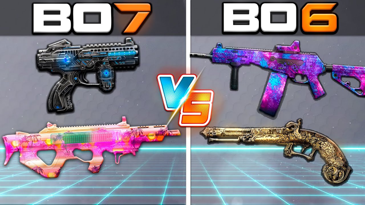 Prob&eacute; las CLASES de BO6 Vs BO7 en Warzone...