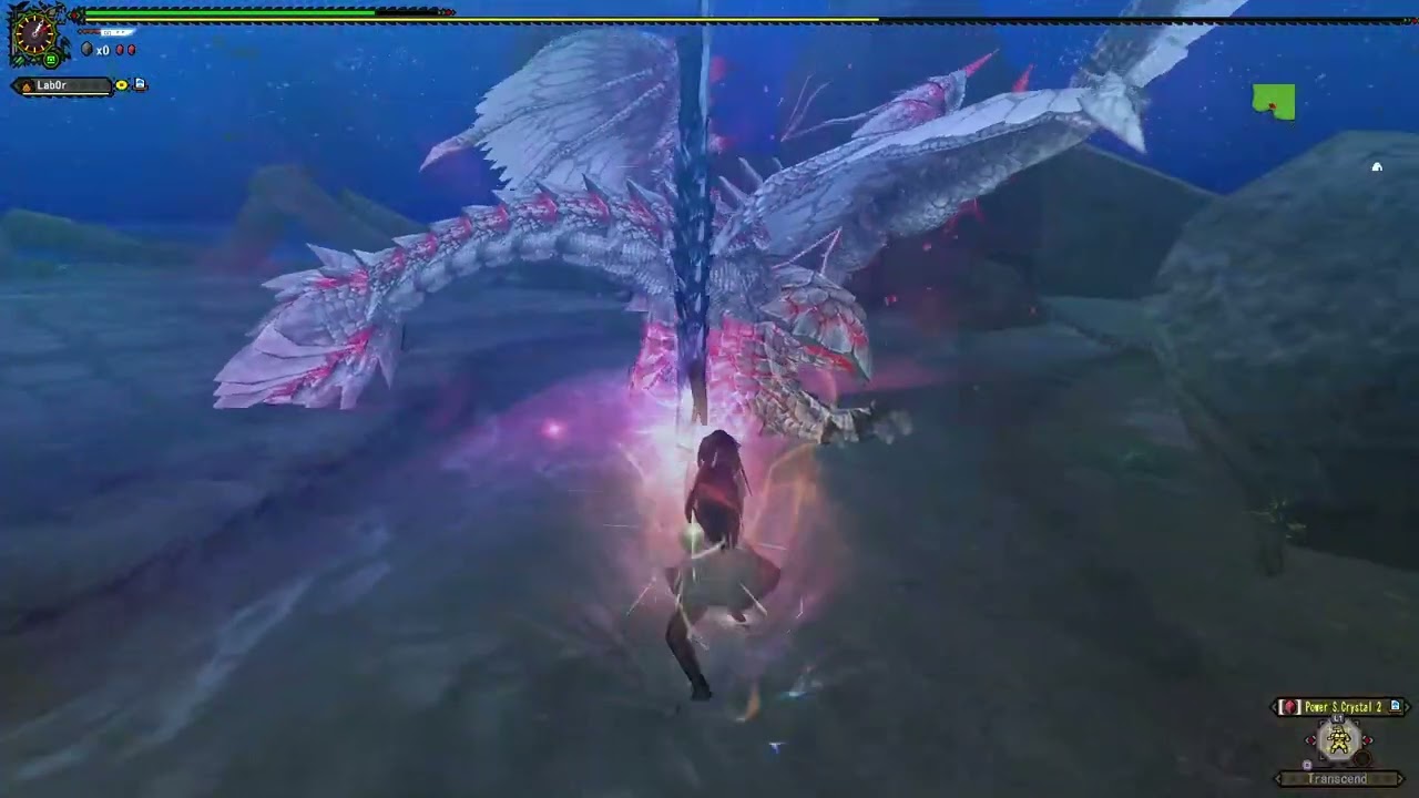 [MHFZ] Sparkling Zerureusu / Greatsword solo (true slay)