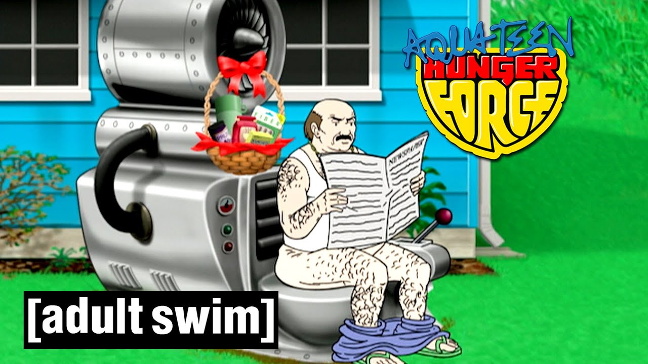 Aqua Teen Hunger Force | Super Toilet | Adult Swim UK 🇬🇧