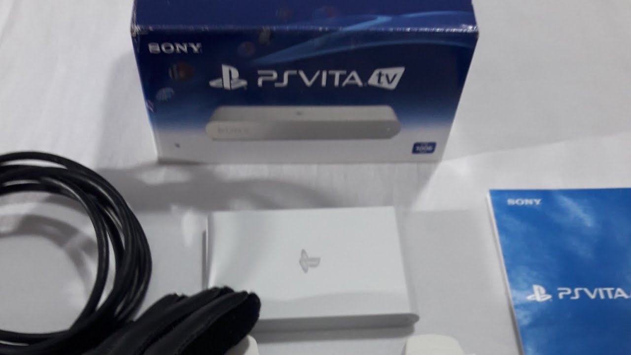 PS VITA TV UNBOXING AND TESTE.