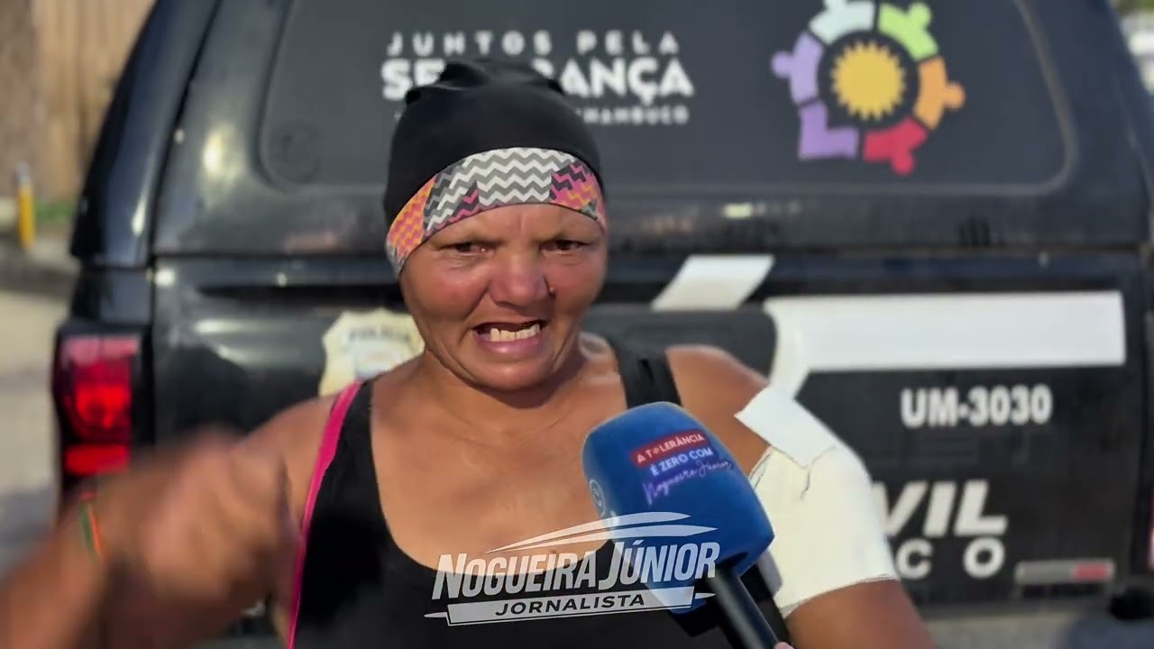 MULHER FERID4 COM GOLP3 DE FAC4 PELO COMPANHEIRO EM GLÓRIA DO GOITÁ