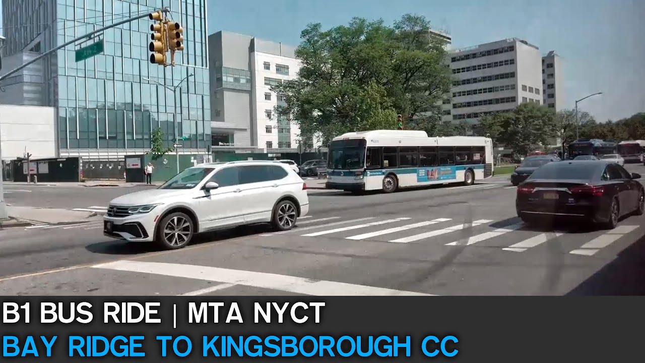 B1 Bus to Kingsborough Community College Ride | 2013 New Flyer XD60 4789 | MTA NYCT Bus