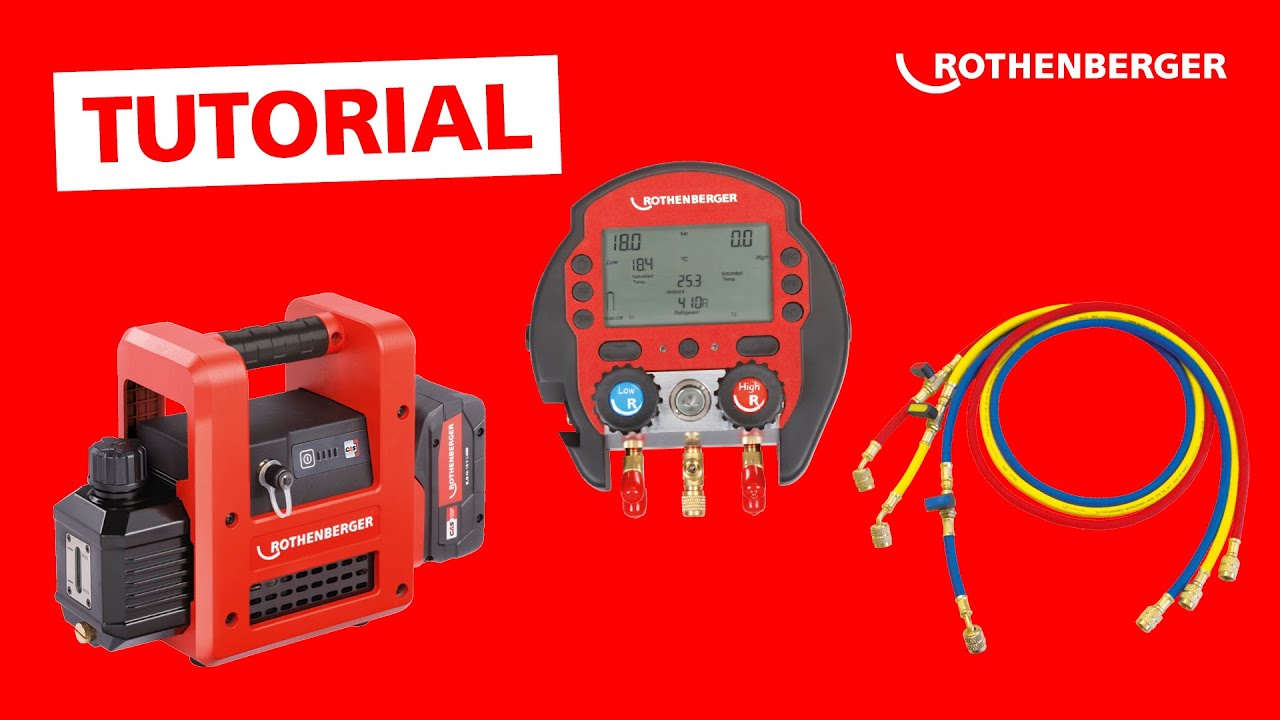 ROTHENBERGER ACADEMY Tutorial: How to expertly evacuate an air conditioning system