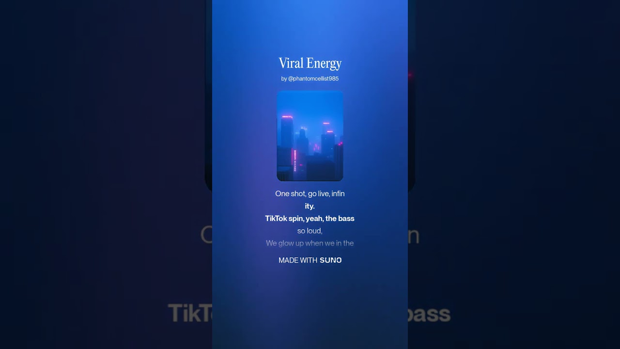 Viral Energy – AI-Generated EDM & Future Bass Anthem | Suno AI Original