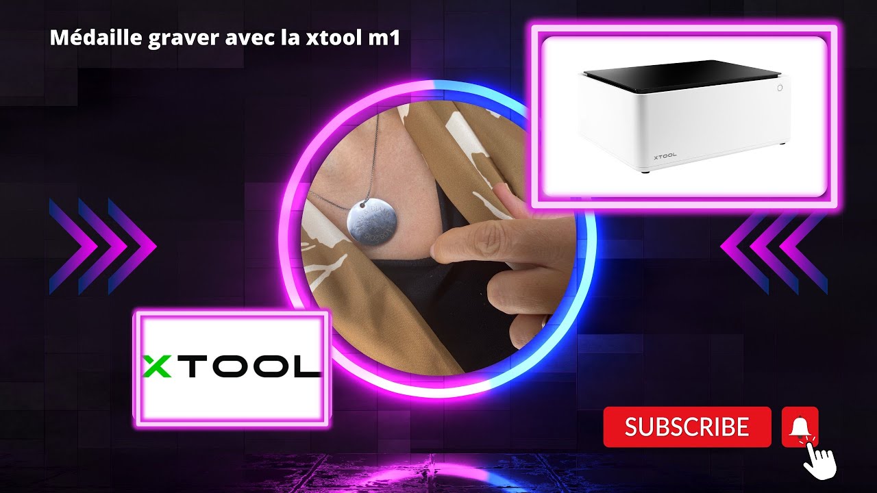 Xtool m1 France graver un bijoux