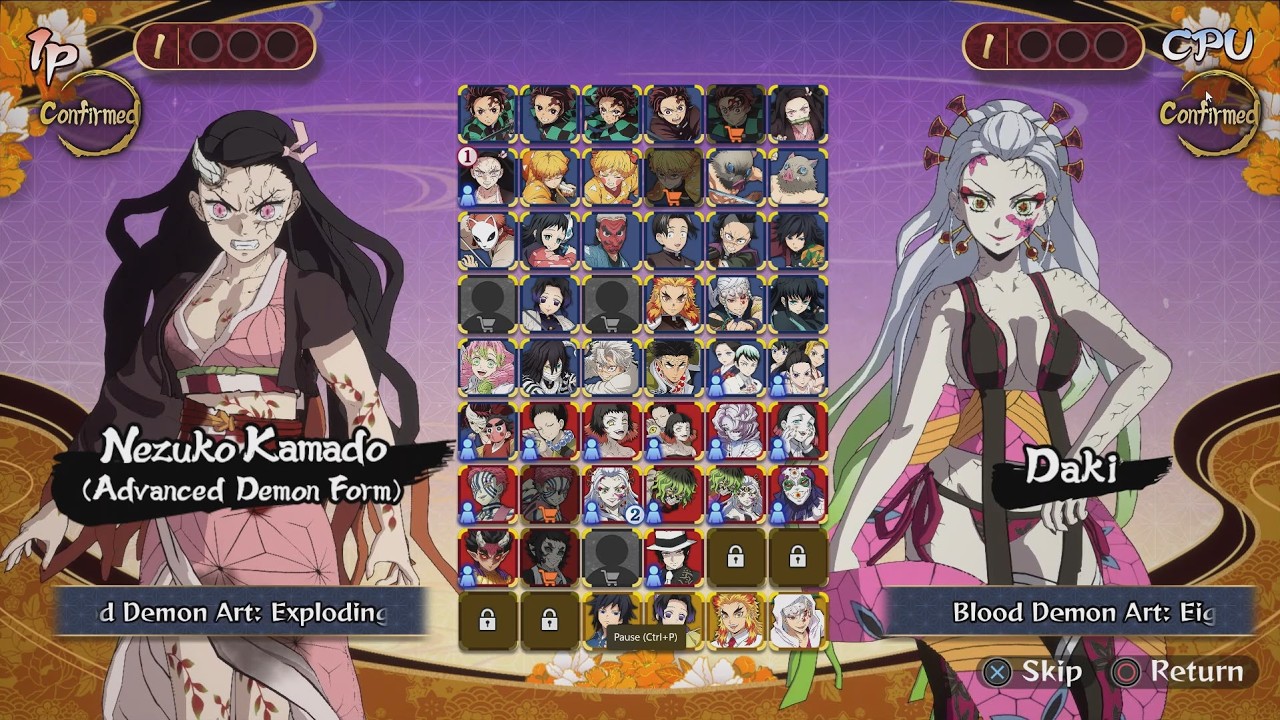 Nezuko Vs. Daki | Demon Slayer The Hinokami Chronicles 2