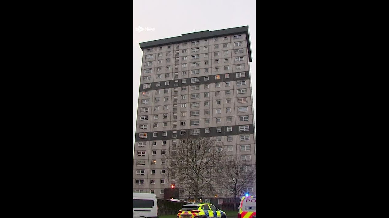 Public urged to avoid area after fire breaks out at multi-storey flat block