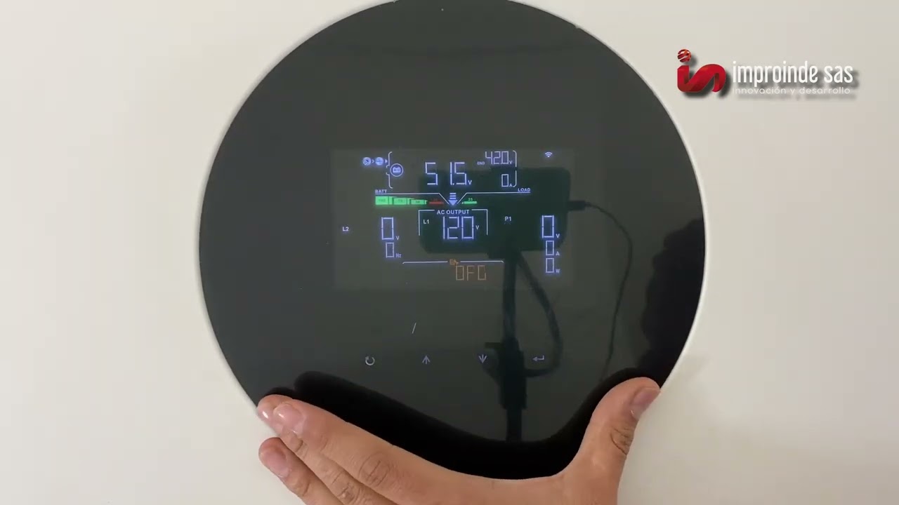 CONFIGURACIÓN | INVERSOR HÍBRIDO INFINISOLAR WP-LV 6KW BY PS