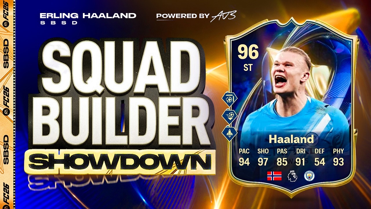 TEAM OF THE SEASON HAALAND SQUAD BUILDER SHOWDOWN!!!