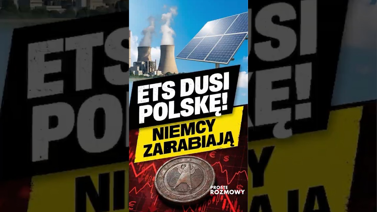 ZIELONA ENERGIA &ndash; TAK. SPEKULACJE ETS I DYKTAT NIEMIEC &ndash; NIE! 🏭⚡️💶