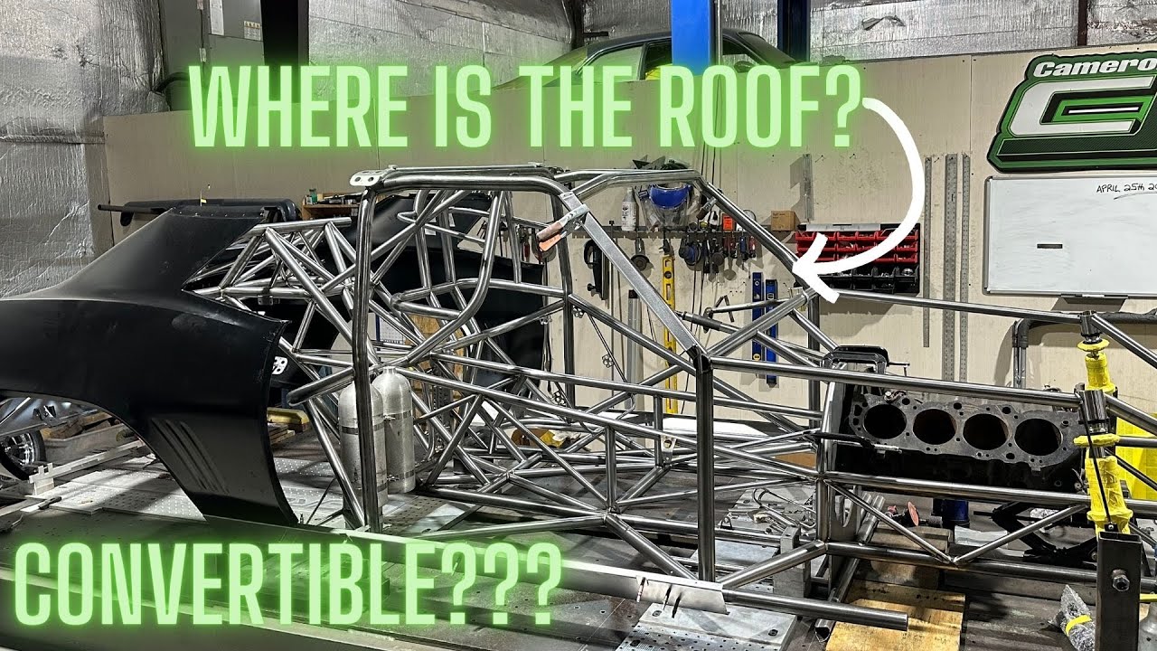 Roof is off! FINAL tubes going in Cleetus McFarlands &ldquo;Eagle