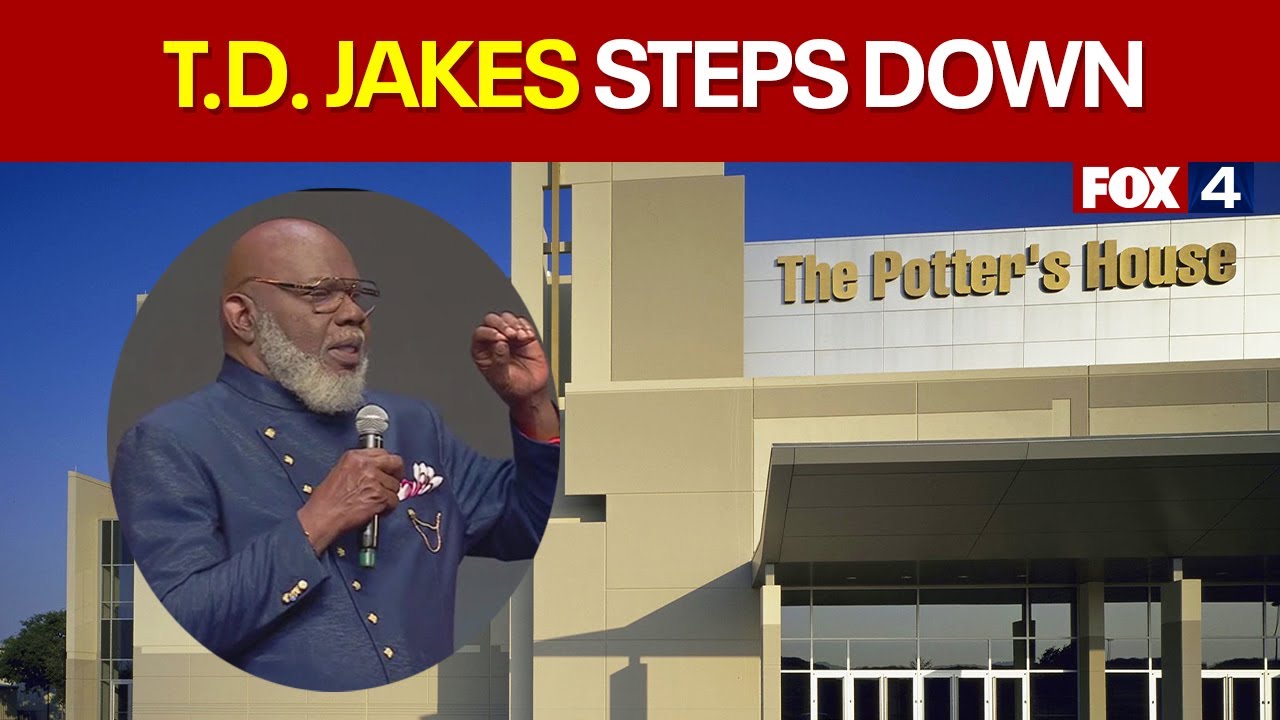 Bishop T.D. Jakes steps down from Dallas Megachurch