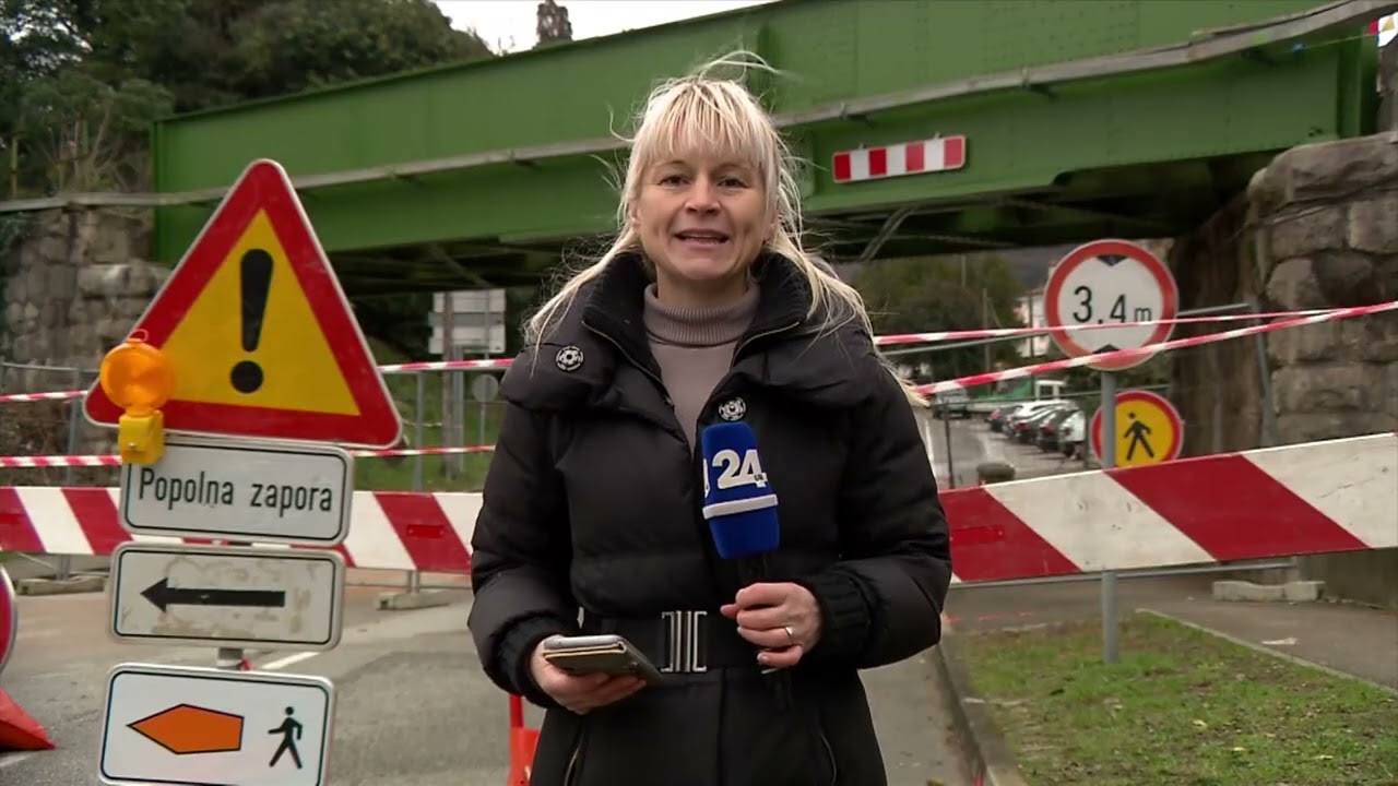 POP TV | 24UR | V dveh mesecih dvakrat trčil v solkanski most