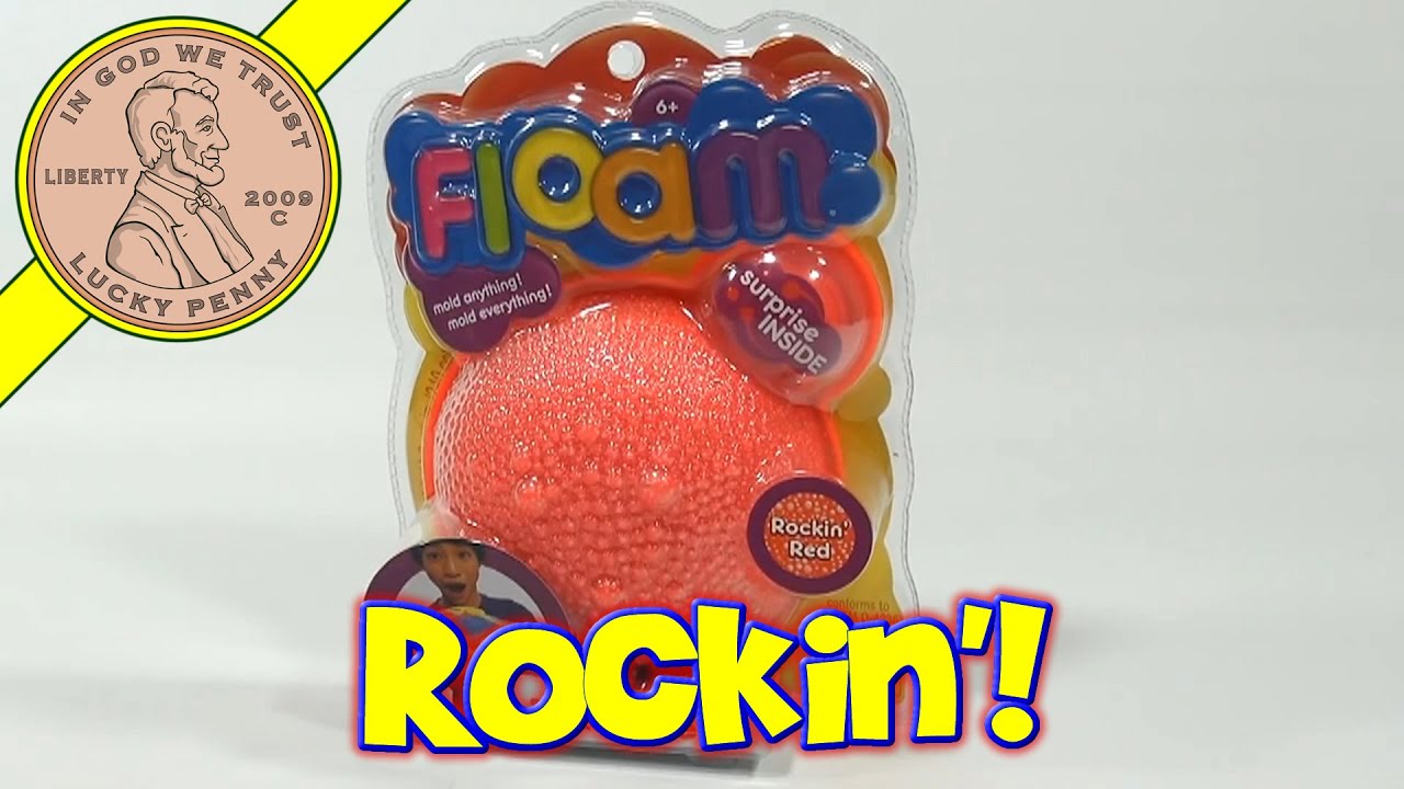 Floam Rockin' Red Molding Compound - Nickelodeon Toys