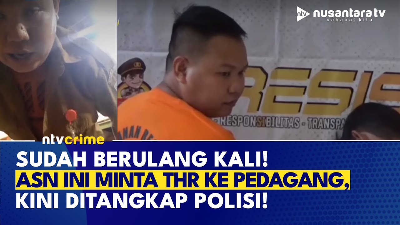 Dua Pelaku Pemalakan THR Pedagang Pasar Cibitung Ditangkap Polisi | NTV CRIME